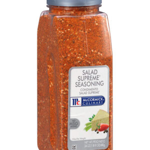 McCormick Culinary Salad Supreme Seasoning, 24 Oz Container, 6 Containers per Case