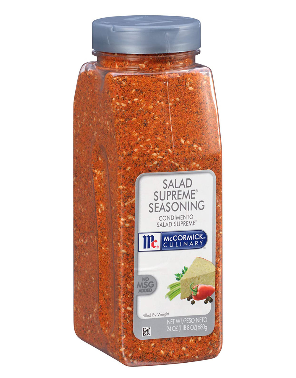 McCormick Culinary Salad Supreme Seasoning, 24 Oz Container, 6 Containers per Case