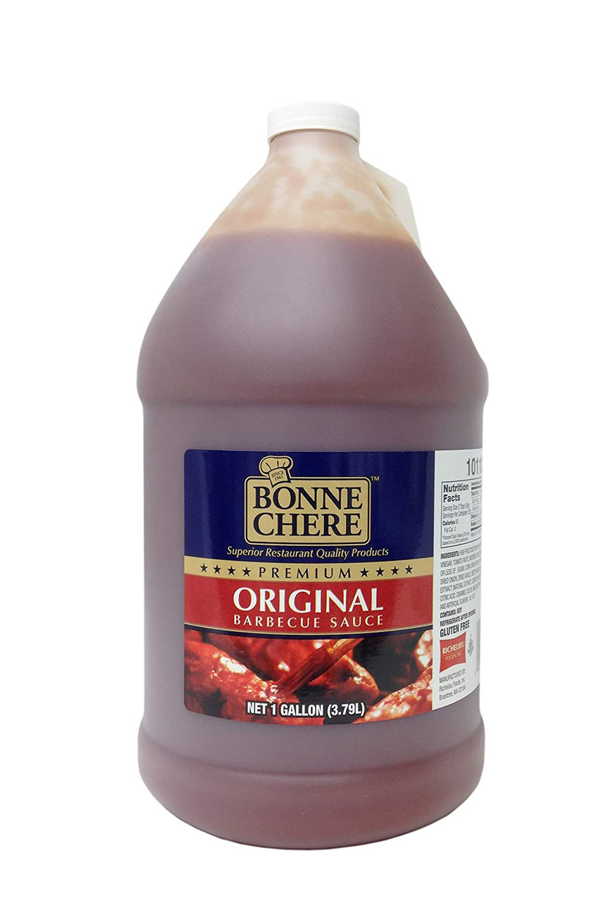 Bonne Chere Superior Original Barbecue Sauce, 1 Gallon, 4 per Case
