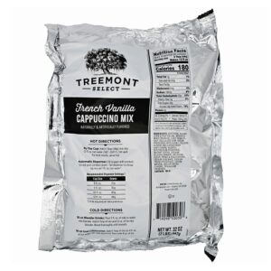 Treemont Farms French Vanilla Cappuccino 6 Count, 2 Pound, 6 Per Case