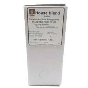 Javo Beverage House Blend Bag In Box, 0.5 Gallon, 2 Per Case