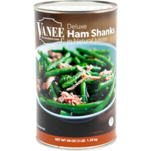 Vanee Ham Shanks in Natural Juices, 48 Ounce, 6 per Pack
