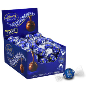 Lindt Lindor Dark Chocolate Truffles, 25.4 Ounce, 60 Count per Pack