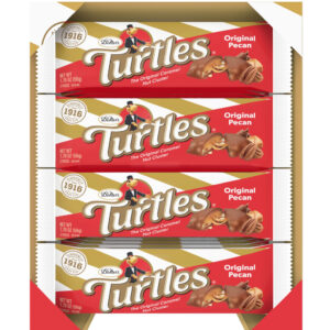 Turtles King Size Original Pecan Candy Bar, 1.76 Ounce, 24 per Pack, 6 Packs per Case