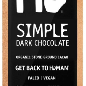 Hu Organic 70% Vegan Dark Chocolate Simple Bar, 2.1 Oz (24 Packs)
