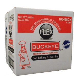 Buckeye Flex Premium Bakers Margarine for  Baking & Rolls-In, 50 Pound, 1 Each