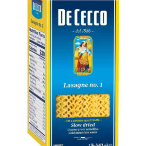 De Cecco Lasagna No. 1, 1 Pound, 12 per Case