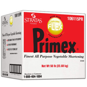 Primex Golden Flex All Purpose Vegetable Shortening, 50 Pound, 1 Each