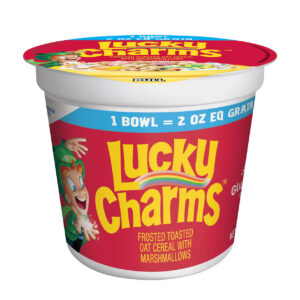 Lucky Charms Whole Grain Cereal - Single Serve, 2 Ounce - 60 Per Case