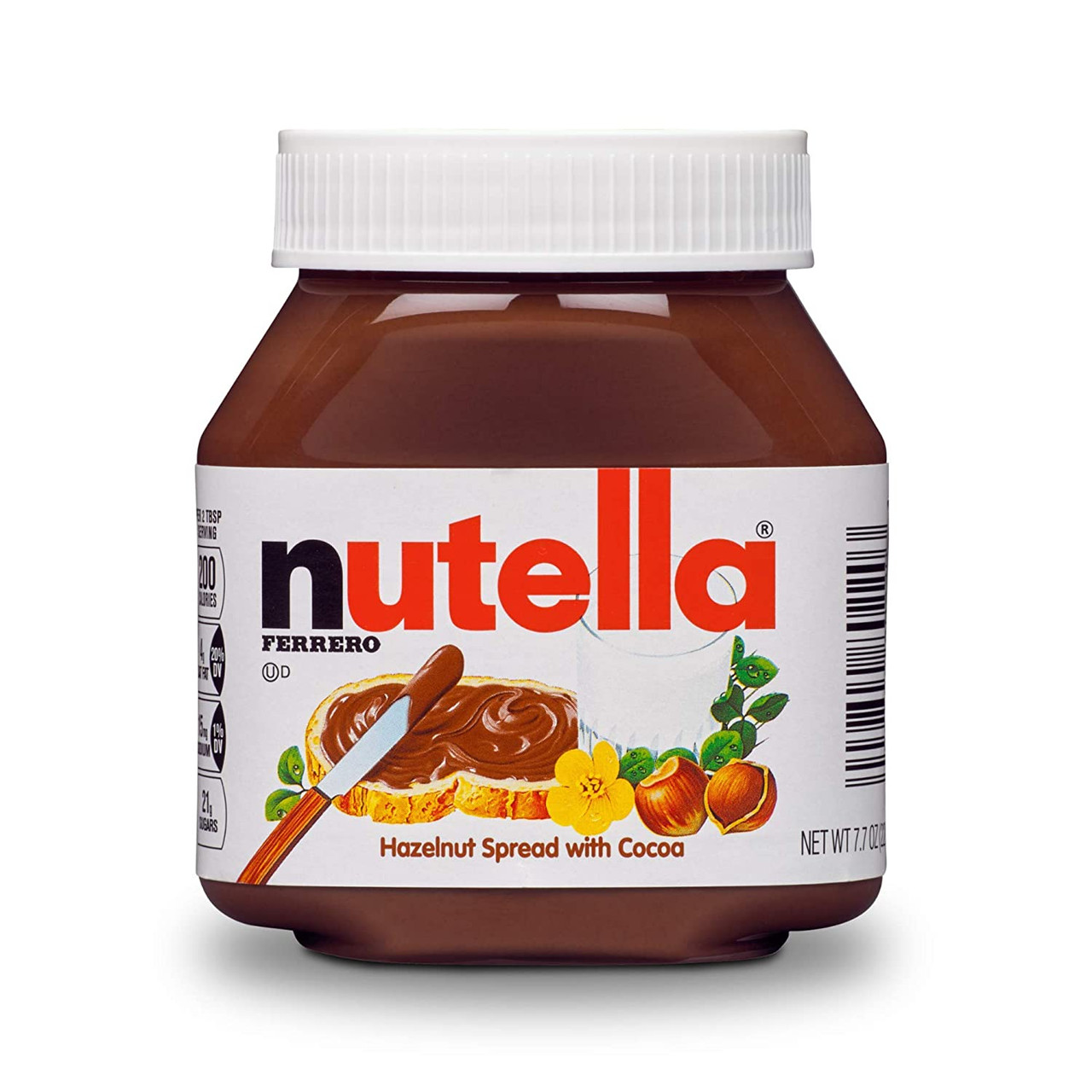 Nutella Chocolate Hazelnut Spread 7.7 Oz (Pack of 12)