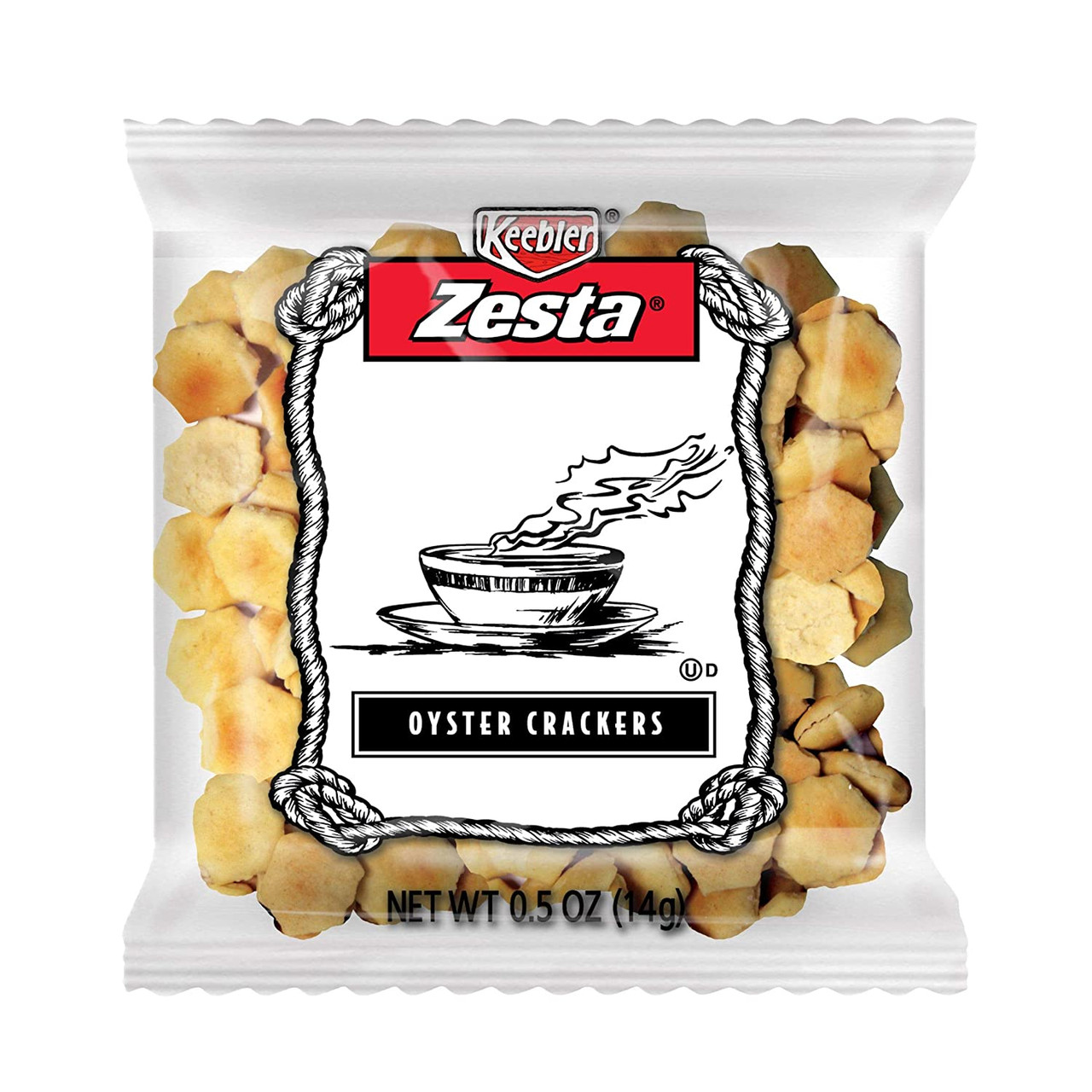 Keebler Zesta Oyster Crackers, .5 Oz (Pack of 300)