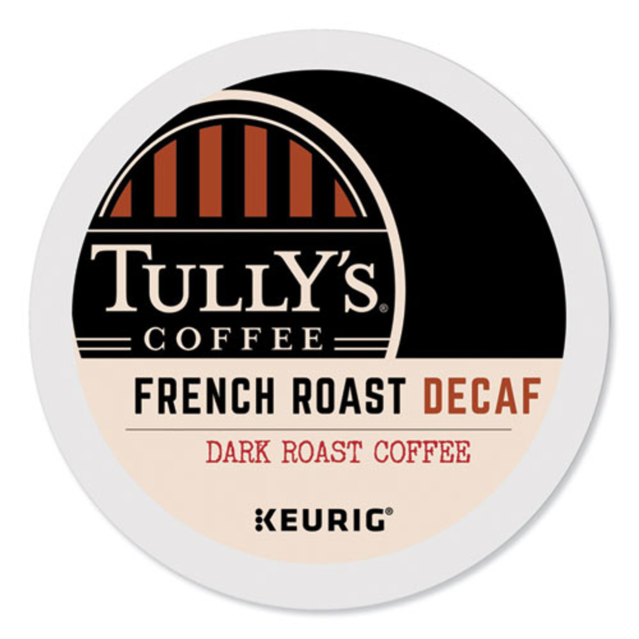 Tully's Coffee® French Roast Decaf Coffee K-Cups, 24/Box