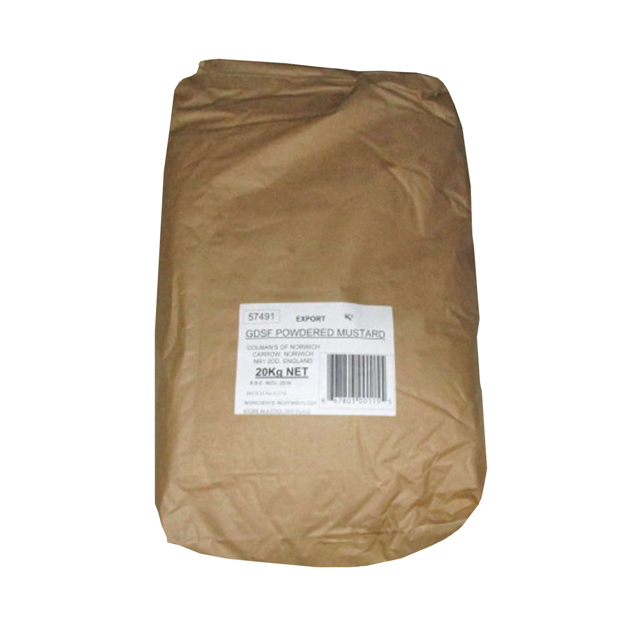 Colman s Dry Mustard, 20 Kilogram, 1 per Case