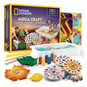 NATIONAL GEOGRAPHIC Mega Arts and Crafts Kit for Kids