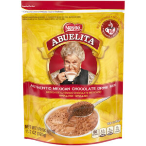 Nestle Abuelita Authentic Granulated Hot Chocolate Drink Mix, 11.2 oz, 6 Packs