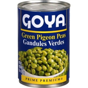 Goya Green Pigeon Peas, 15 Ounce, 24 per Case