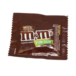 M&M Fun Size Milk Chocolate, 20 Pound, 1 Per Case