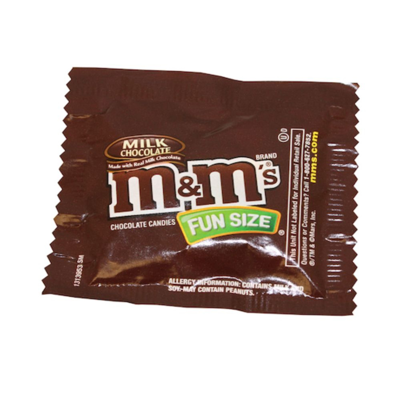 M&M Fun Size Milk Chocolate, 20 Pound, 1 Per Case