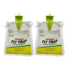 RESCUE! Outdoor Disposable Fly Trap, Green, 2 Pack