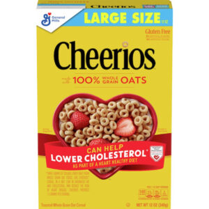 Cheerios Gluten Free Cereal, 12 Ounces Per Box, 14 Per Case