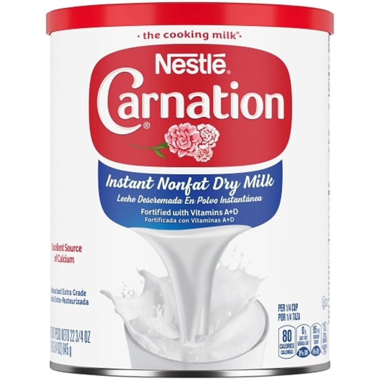 Nestle Carnation Non Fat Dairy Mix, 22.75 Oz (Pack of 4)