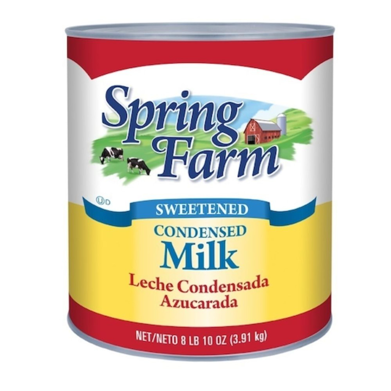 Spring Farm Sweetener 6/#10 Condensed Milk, 97 Fluid Ounce, 6 Packs