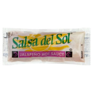 Salsa Del Sol Jalapeno Hot Sauce, 9 Grams (Pack of 500)