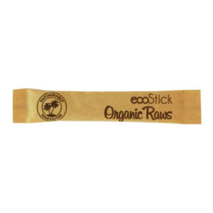 Ecostick Single Serve Turbinado Sticks, 3 Gram, 2000 per Case