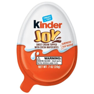 Kinder Joy Cream With Cocoa Wafer Bites, .7 Oz (Pack of 60)