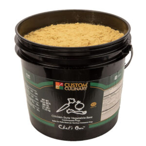 Chef s Own Base Chicken Style Vegan Gf S/O, Gluten Free, 25 Pound, Pack of 1