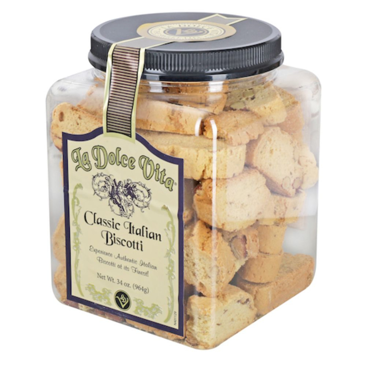 Nonni s Cantucci La Dolce Vita Classic Italian Biscotti, 34 Ounce, 4 Tubs per Case