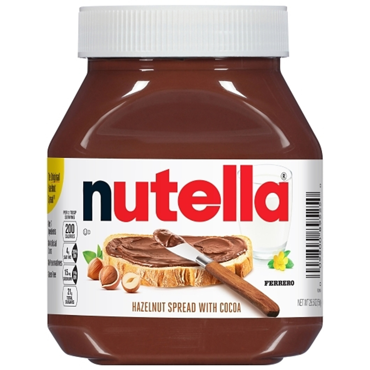 Nutella Chocolate Hazelnut Spread 26.5 Oz, Pack of 12