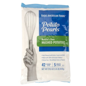 Basic American Foods Potato Pearls Natures Own s Mashed Potatoes, 29.3 Ounces, 10 Per Case