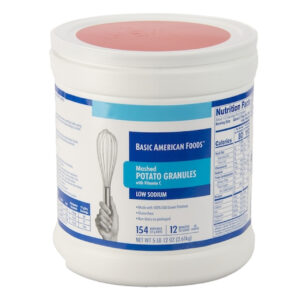 Basic American Foods  Whipp Mashed Potato Granules With Vitamin C, 5.75 Pound, 6 Per Case