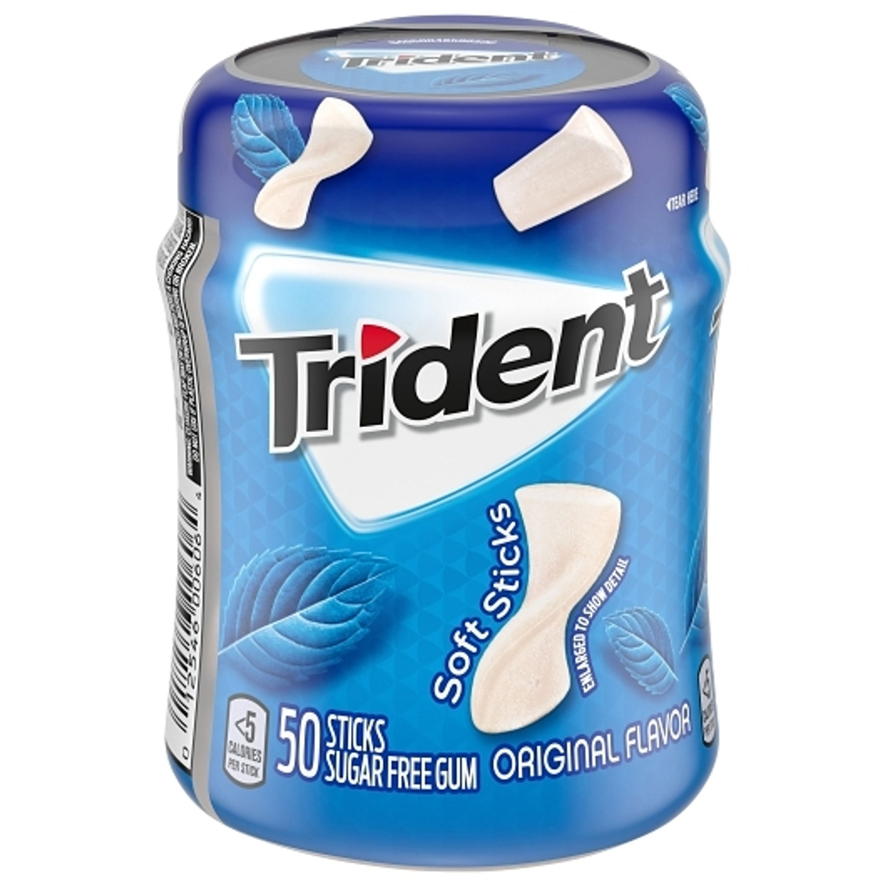 Trident Original Gum, 3.175 Ounce, 6 Per Box, 4 Per Case