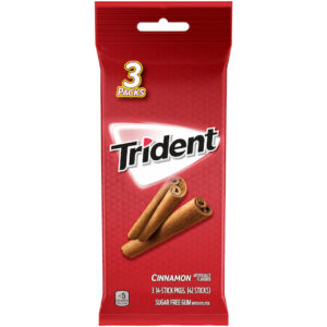 Trident Cinnamon Sugar Free Gum, 42 Count, 20 Per Case