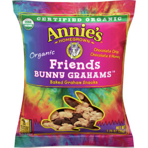 Annies Organic Friends Bunny Grahams Snack, 1.25 Ounce, 100 Per Case