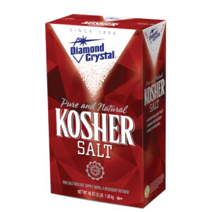 Diamond Kosher Salt Box, 3 Pound, 9 Per Case
