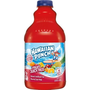 Hawaiian Punch Fruit Juicy  Red, 64 Fluid Ounce, 8 Per Case