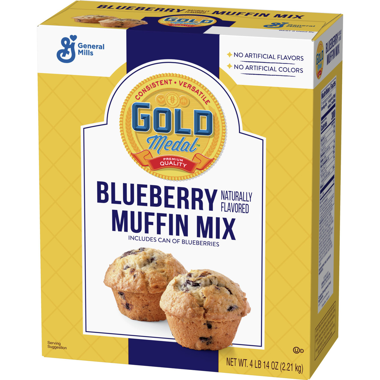 Gold Medal Muffin Mix Blueberry, 4.87 Pounds, 6/Case