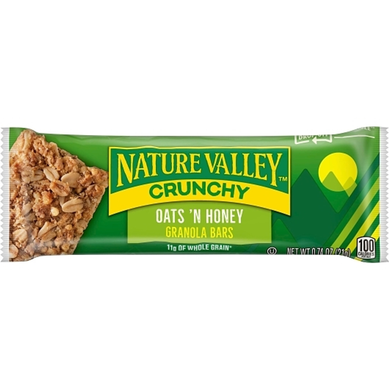 Nature Valley Oats N Honey Crunchy Granola, 0.74 Ounce, 144 Per Case