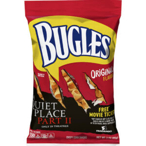 Bugles Original Crispy Corn Snacks, 3 Ounce - 6 Per Case