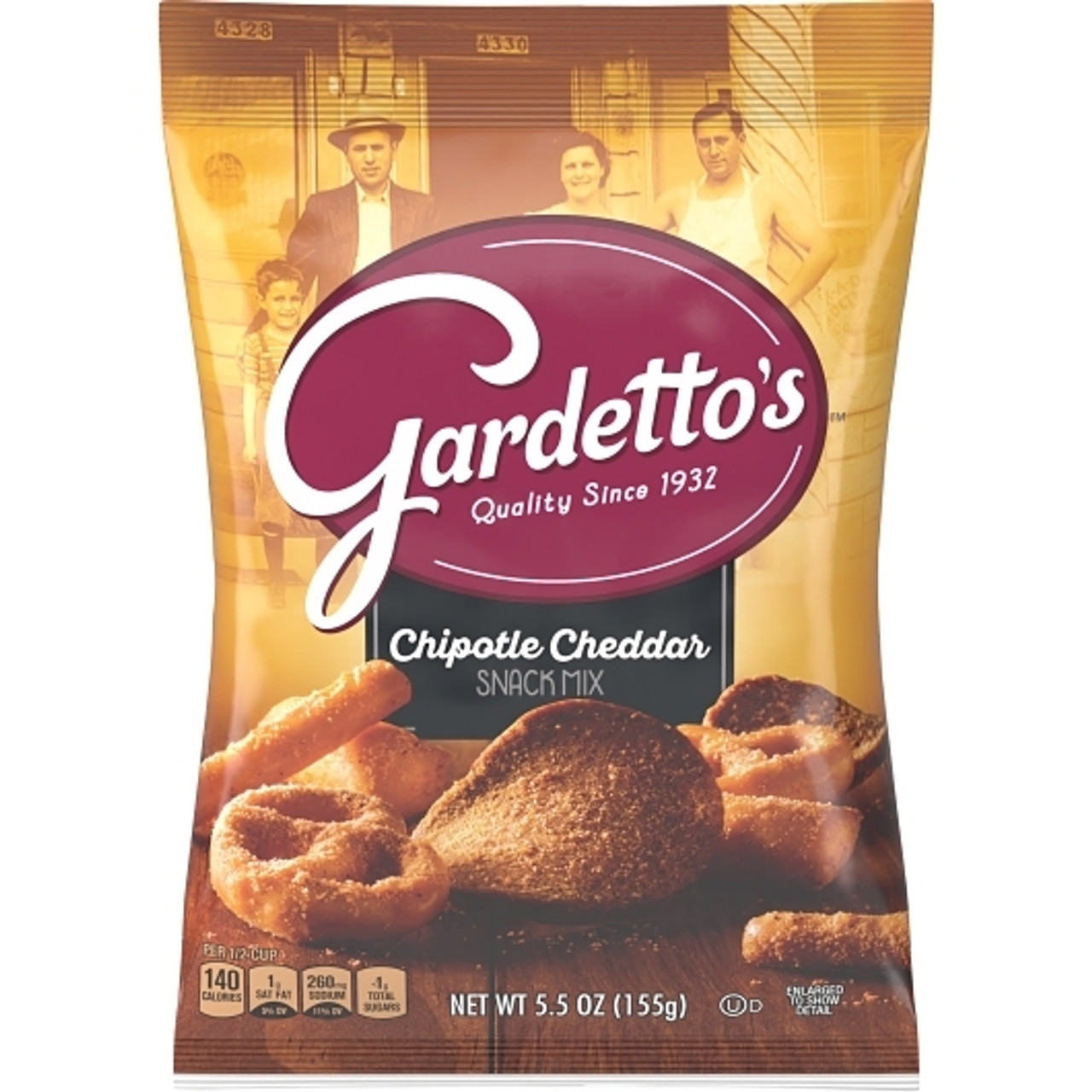 Gardetto s Chipotle Cheddar Snack Mix, 5.5 Ounces, 7 Per Case