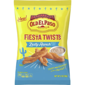 Old El Paso Zesty Ranch Fiesta Twist, 2 Ounce, 6 Per Case