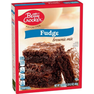 Betty Crocker Fudge Brownie Mix, 16.3 Ounce, 12 Per Case