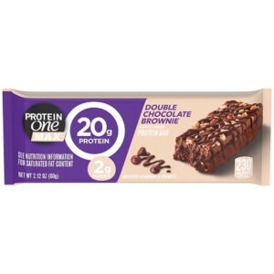 Protein One Max Double Chocolate Brownie, 2.12 Ounce, 8 Per Box, 6 Per Case