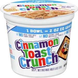 Cinnamon Toast Crunch Cereal Single Serve, 2 Ounce, 60 Per Case