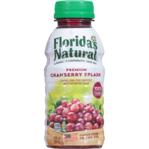 Florida s Natural Cranberry Splash, 10 Fluid Ounce, 24 Per Case