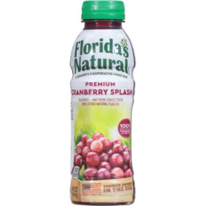 Florida s Natural Cranberry Splash, 14 Fluid Ounce, 12 Per Case