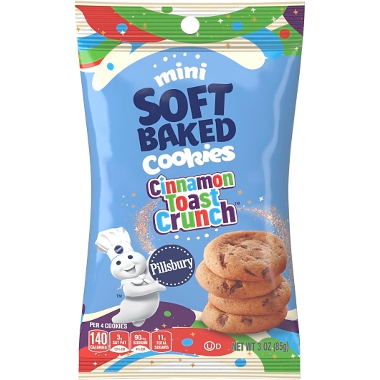 Pillsbury Soft Baked Cinnamon Toast Crunch Cookies, 3 Ounce, 54 Per Case